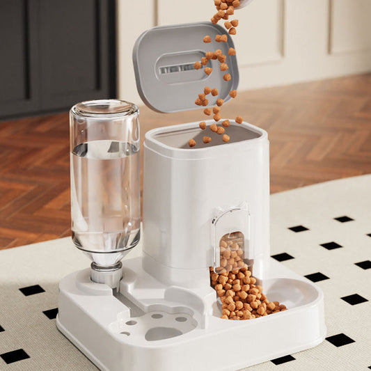 ⏳🔥LIMITED-TIME 50% OFF! ⏰2-in-1 Automatic Pet Feeder & Water Dispenser🐾