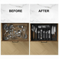 ⏳🔥LIMITED-TIME 50% OFF! ⏰Extendable Kitchen Cutlery Storage Organizer 🍴