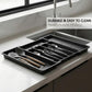 ⏳🔥LIMITED-TIME 50% OFF! ⏰Extendable Kitchen Cutlery Storage Organizer 🍴