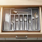 ⏳🔥LIMITED-TIME 50% OFF! ⏰Extendable Kitchen Cutlery Storage Organizer 🍴