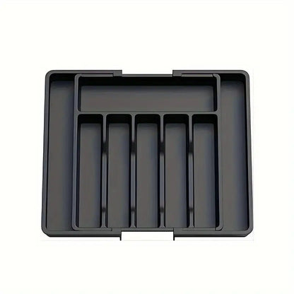⏳🔥LIMITED-TIME 50% OFF! ⏰Extendable Kitchen Cutlery Storage Organizer 🍴