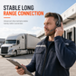 ⏳🔥LIMITED-TIME 50% OFF! ⏰Wireless Bluetooth Call Center Headset with ENC Environmental Noise Cancellation and Auto Pairing for Customer Service and Truck Drivers🎧