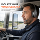⏳🔥LIMITED-TIME 50% OFF! ⏰Wireless Bluetooth Call Center Headset with ENC Environmental Noise Cancellation and Auto Pairing for Customer Service and Truck Drivers🎧