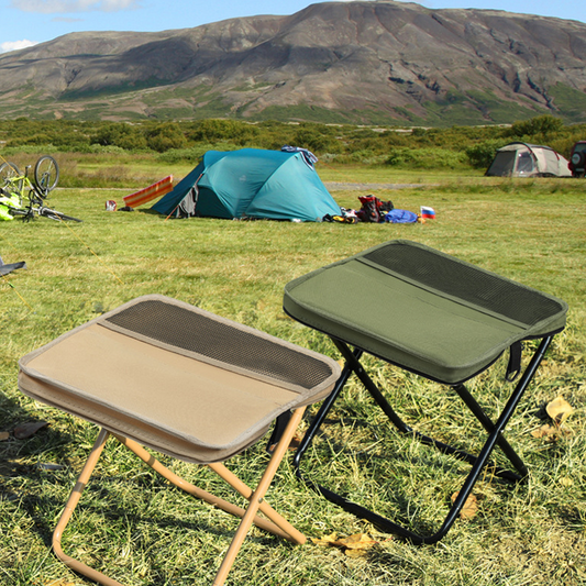 ⏳🔥LIMITED-TIME 50% OFF! ⏰🎒2-in-1 Outdoor Folding Chair & Bag – Triangular Support, 120kg Capacity & Rust-Resistant – For Camping, Fishing & Concerts 🏕️🪑