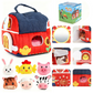⏳🔥LIMITED-TIME 50% OFF! ⏰Interactive Plush Farm House Toy Set for Kids🐥 – Soft Farm Animal Playhouse for Early Learning, Pretend Play & Gift Fun👶