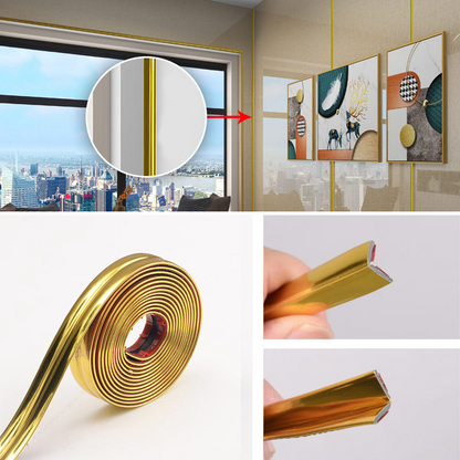 ⏳🔥LIMITED-TIME 50% OFF! ⏰💛 Multi-Purpose Self-Adhesive PVC Decorative Trim – Easy & Versatile Home Upgrade ✨