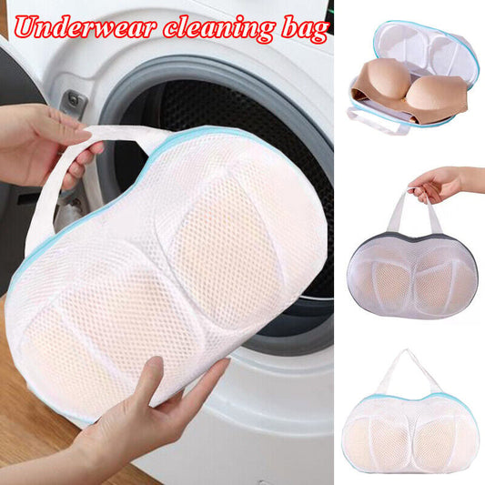 ⏳🔥LIMITED-TIME 50% OFF! ⏰🧺Mesh Bra Laundry Bags – Shape Retention, Fine Mesh, Dual Zipper 🧦