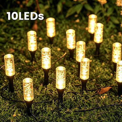 ⏳🔥LIMITED-TIME 50% OFF! ⏰✨ Solar Bubble Pathway Light – Auto On/Off, Decorative, Weatherproof 🌙☀️