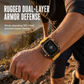 ⏳🔥LIMITED-TIME 50% OFF! ⏰Integrated Smartwatch Band with Protective Case Color Blocking Translucent Sport Strap for 40mm 41mm 42mm 44mm 45mm 46mm 49mm⌚️