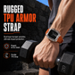 ⏳🔥LIMITED-TIME 50% OFF! ⏰Integrated Smartwatch Band with Protective Case Color Blocking Translucent Sport Strap for 40mm 41mm 42mm 44mm 45mm 46mm 49mm⌚️