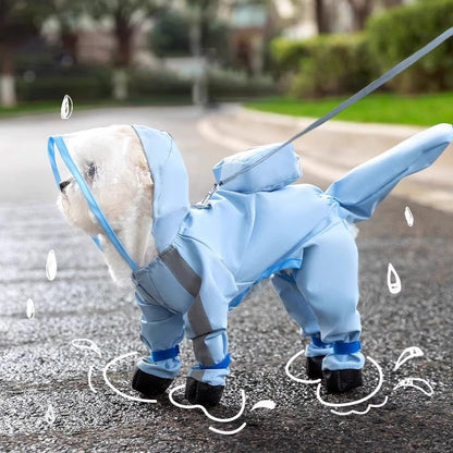 ⏳🔥LIMITED-TIME 50% OFF! ⏰Full-Coverage Pet Raincoat – Waterproof & Easy to Wear🐕🌧️🧥