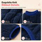 ⏳🔥LIMITED-TIME 50% OFF! ⏰Warm Double Sided Fleece Pet Sweatshirt with Cable Knit Design Autumn Winter Dog Clothes for Small Dogs Teddy and Bichon
