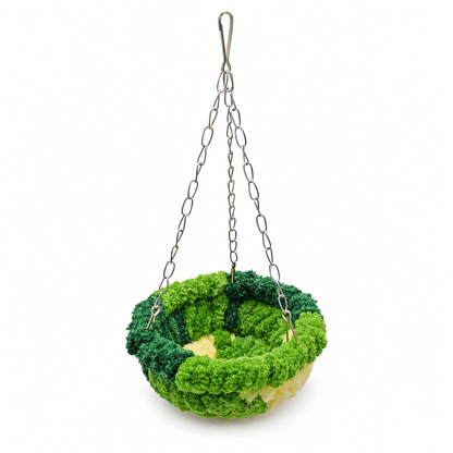 ⏳🔥LIMITED-TIME 50% OFF! ⏰🐦Warm Winter Cotton Bird Nest Hammock – Give Your Parrot, Cockatiel or Budgie a Cosy Place to Sleep & Swing ✨