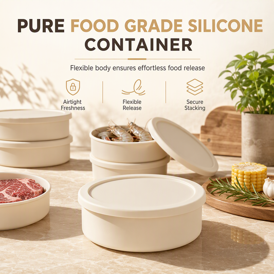 ⏳🔥LIMITED-TIME 50% OFF! ⏰Portable Microwave Safe Bento Lunch Box White Food Preservation Container for Office Workers and Outdoor Picnic🍱