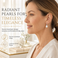 ⏳🔥LIMITED-TIME 50% OFF! ⏰Elegant Faux Pearl and Cubic Zirconia Drop Earrings for Women Daily Fashion Jewelry🤍