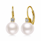 ⏳🔥LIMITED-TIME 50% OFF! ⏰Elegant Faux Pearl and Cubic Zirconia Drop Earrings for Women Daily Fashion Jewelry🤍
