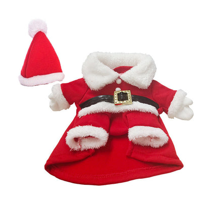 ⏳🔥LIMITED-TIME 50% OFF! ⏰Christmas Pet Costume for Dogs and Cats Autumn Winter Holiday Outfits featuring Santa Claus Suits and Snowflake Capes
