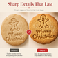 ⏳🔥LIMITED-TIME 50% OFF! ⏰Press Crisp Holiday Cookies Instantly! 10-Shape Christmas Cookie Stamp Set🍪