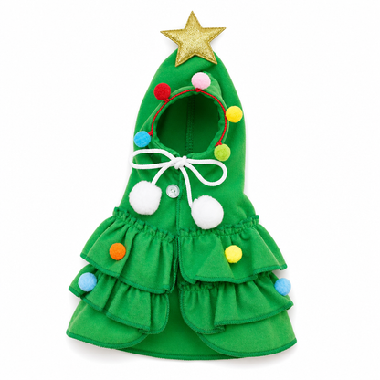 ⏳🔥LIMITED-TIME 50% OFF! ⏰💞50K+ SOLD!✨Christmas Tree Pet Cape Cloak for Cats & Dogs🎁🎄