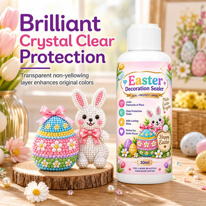 ⏳🔥LIMITED-TIME 50% OFF! ⏰✨ Clear Sealer & Glue 30ml — Lock Gems, Stop Lifting 🎨