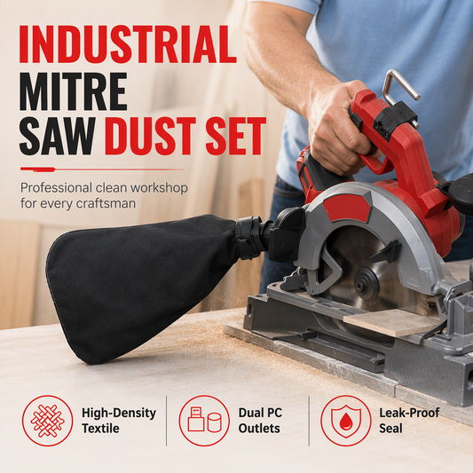 ⏳🔥LIMITED-TIME 50% OFF! ⏰💨 Dust Collection Bag with Steel Wire Clamp – Durable, Easy Fit, Fine Dust Capture ✨