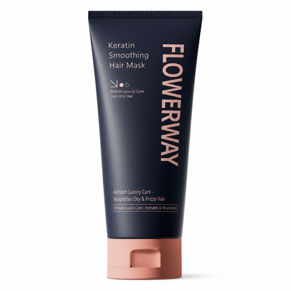 ⏳🔥LIMITED-TIME 50% OFF! ⏰Keratin Smoothing Hair Mask 320ml Nourishing and Repairing Treatment for Dry Frizzy and Damaged Hair