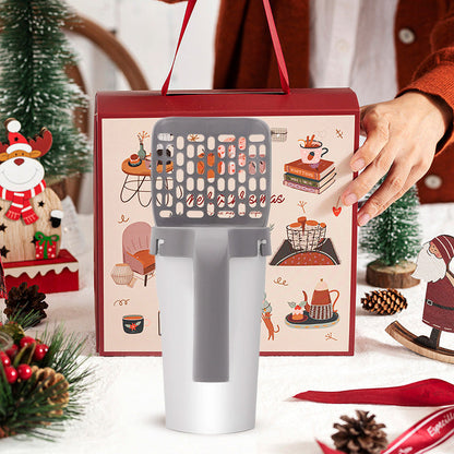⏳🔥LIMITED-TIME 50% OFF! ⏰Nice gift* 2 in 1 Cat Scoop Integrated Shovel Bucket