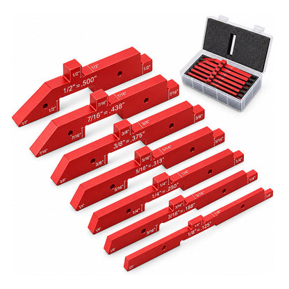 ⏳🔥LIMITED-TIME 50% OFF! ⏰Aluminum Alloy Woodworking Setup Blocks🔧