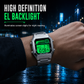 ⏳🔥LIMITED-TIME 50% OFF! ⏰Square Digital Sports Watch Waterproof Outdoor Electronic Calendar Wristwatch for Men and Women⌚️