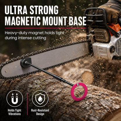 ⏳🔥LIMITED-TIME 50% OFF! ⏰Chainsaw Cutting Marker Tool – Wood Cutting Alignment Guide🔧