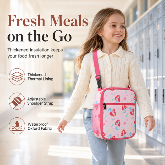 ⏳🔥LIMITED-TIME 50% OFF! ⏰🍱 Kids Cartoon Lunch Bag – Insulated, Spacious & Cute 🎒✨