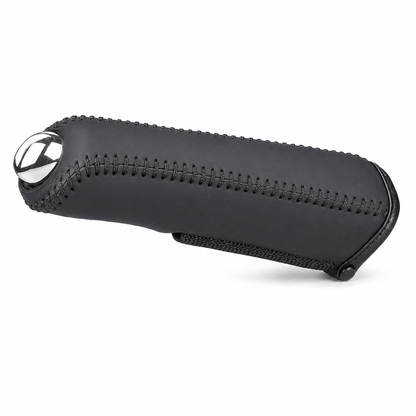 ⏳🔥LIMITED-TIME 50% OFF! ⏰✋ Universal Car Handbrake Protective Cover Sleeve – PU Leather, Anti-Slip, Interior Upgrade 🚗✨