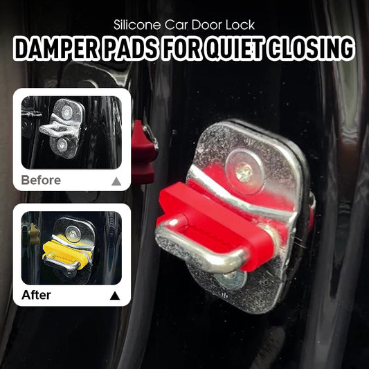 ⏳🔥LIMITED-TIME 50% OFF! ⏰Silicone Car Door Lock Damper Pads – Reduce Noise & Improve Door Closing Comfort ✨