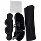 ⏳🔥LIMITED-TIME 50% OFF! ⏰Integrated Memory Foam Travel Pillow and 3D Blackout Sleep Eye Mask Set for Travel Neck Support