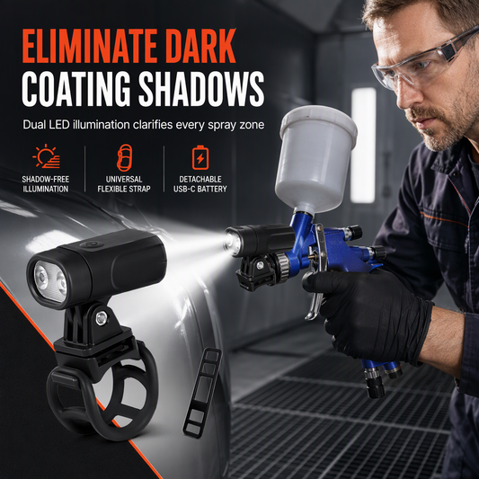 ⏳🔥LIMITED-TIME 50% OFF! ⏰✨ Lightweight Spray Gun – LED Aiming, Even Finish, Multi-scene 🎨