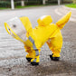 ⏳🔥LIMITED-TIME 50% OFF! ⏰☔Cute Full-Coverage Pet Raincoat with Hood & Mask – Waterproof Protection