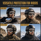 ⏳🔥LIMITED-TIME 50% OFF! ⏰💥Retro Motorcycle Goggles – Windproof, Shatterproof Lens, Vintage Style 🕶️