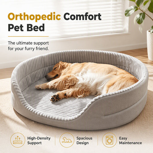 ⏳🔥LIMITED-TIME 50% OFF! ⏰🐶🐾 Comfortable Calming Pet Bed – Cozy Comfort for Your Furry Friend ✨