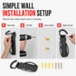 ⏳🔥LIMITED-TIME 50% OFF! ⏰Adjustable Wall Mounted Bike Hanger Indoor Bicycle Storage Rack Hook for Mountain Bikes🚴