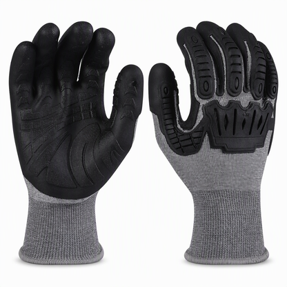 ⏳🔥LIMITED-TIME 50% OFF! ⏰Thickened Impact Resistant Work Gloves | Heavy Duty Safety Gloves, Shock & Wear Protection for Mechanics & Construction🛡️🧤