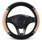 ⏳🔥LIMITED-TIME 50% OFF! ⏰✨ Rhinestone Steering Wheel Cover – Quilted PU Leather & Sparkling Details for a Glam Car Interior ❤️⭐