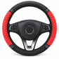 ⏳🔥LIMITED-TIME 50% OFF! ⏰✨ Rhinestone Steering Wheel Cover – Quilted PU Leather & Sparkling Details for a Glam Car Interior ❤️⭐