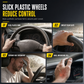 ⏳🔥LIMITED-TIME 50% OFF! ⏰Luminous Nappa leather steering wheel cover, non-slip & durable🚗✨
