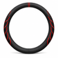 ⏳🔥LIMITED-TIME 50% OFF! ⏰Luminous Nappa leather steering wheel cover, non-slip & durable🚗✨
