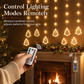 ⏳🔥LIMITED-TIME 50% OFF! ⏰USB LED icicle string lights, star & tree ring hanging lights, gorgeous holiday window decor🎄