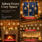⏳🔥LIMITED-TIME 50% OFF! ⏰USB LED icicle string lights, star & tree ring hanging lights, gorgeous holiday window decor🎄
