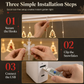 ⏳🔥LIMITED-TIME 50% OFF! ⏰USB LED icicle string lights, star & tree ring hanging lights, gorgeous holiday window decor🎄