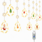 ⏳🔥LIMITED-TIME 50% OFF! ⏰USB LED icicle string lights, star & tree ring hanging lights, gorgeous holiday window decor🎄