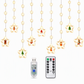 ⏳🔥LIMITED-TIME 50% OFF! ⏰USB LED icicle string lights, star & tree ring hanging lights, gorgeous holiday window decor🎄