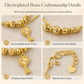 ⏳🔥LIMITED-TIME 50% OFF! ⏰✨Women Double Layer Gold Tone Heart Charm Anklet with Small Beads Foot Jewelry Gift✨